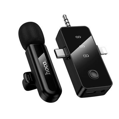 Hoco L20B 3-in-1 Noise Cancelling Microphone