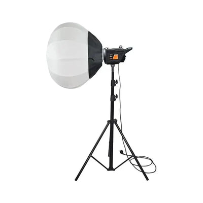 Plokama PK-400s video light kit with LED panel setup