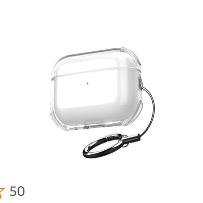AirPods 4 Shockproof Clear Case – Slim & Durable Protection