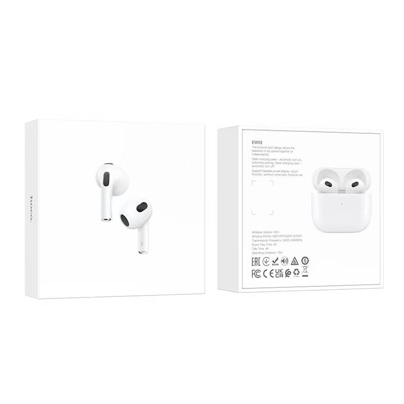 HOCO EW92 white earbuds