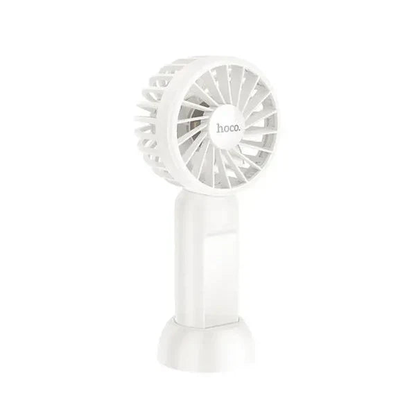 HOCO handheld fan with 3 speed settings