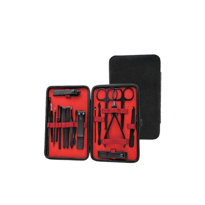 18-in-1 Manicure & Grooming Travel Set – Green Lion