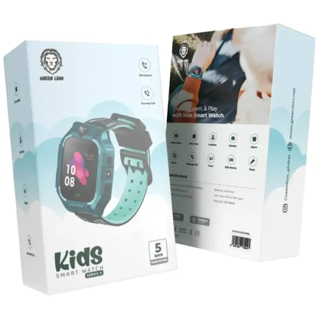 Kids smart watch with SOS calling and camera by Green Lion