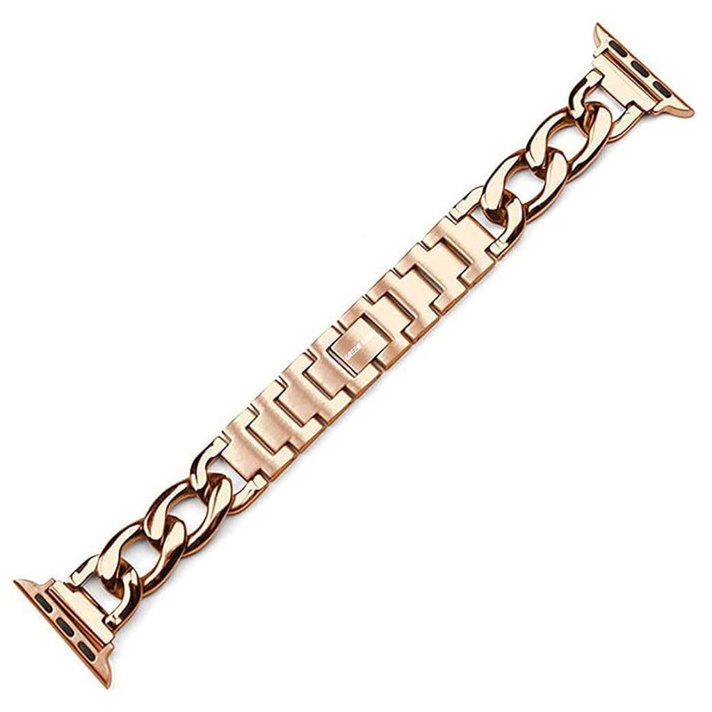 Stylish Green Lion Bella Watch Band in multiple sizes 42/44/45/46/49MM.