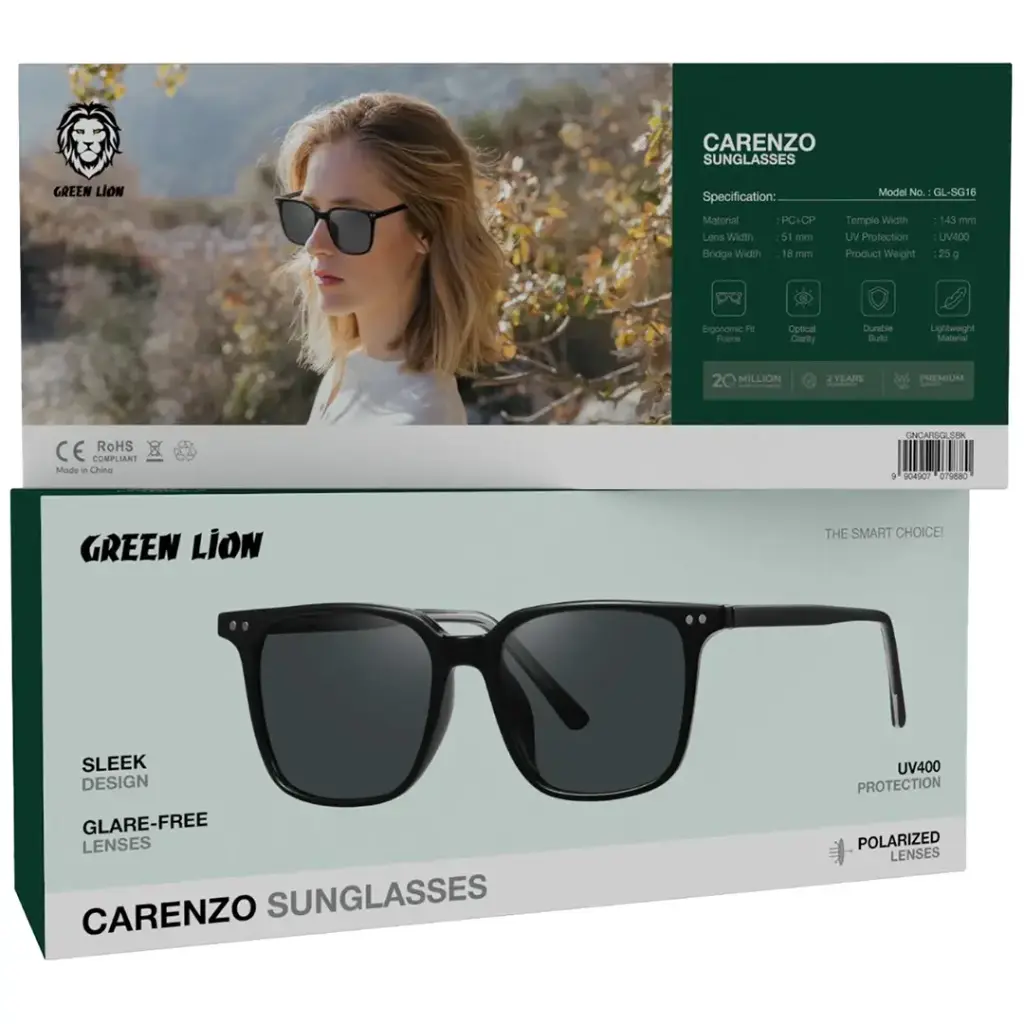 UV400 protection sunglasses for driving use