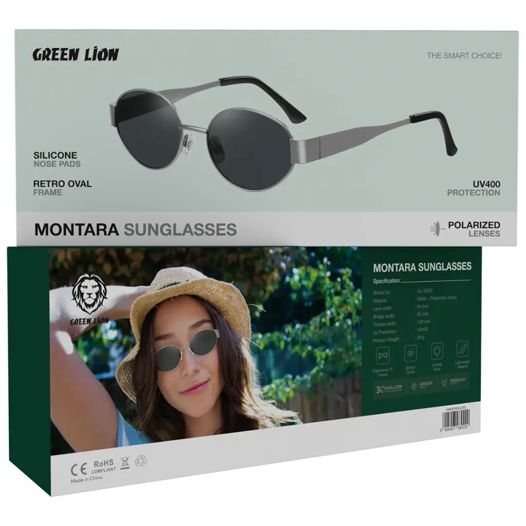 UV400 protection sunglasses for driving and travel use