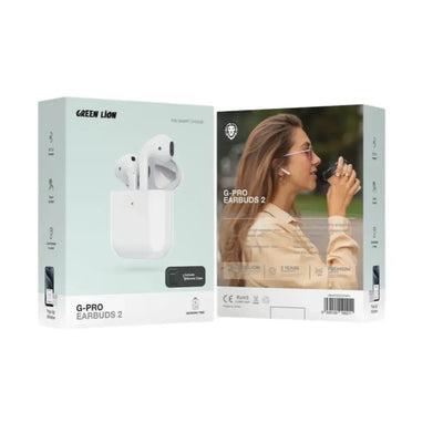 Green Lion True Wireless Earbuds 2 | Bluetooth 5.2 | ENC Mic | 4 Hour Playtime