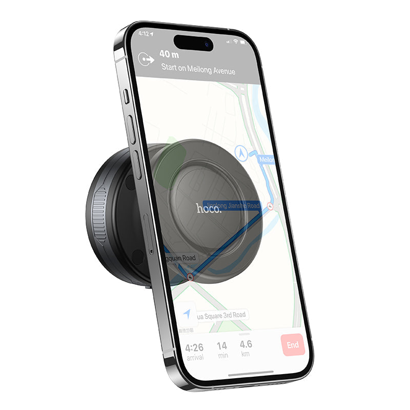 HOCO magnetic car holder with suction cup base