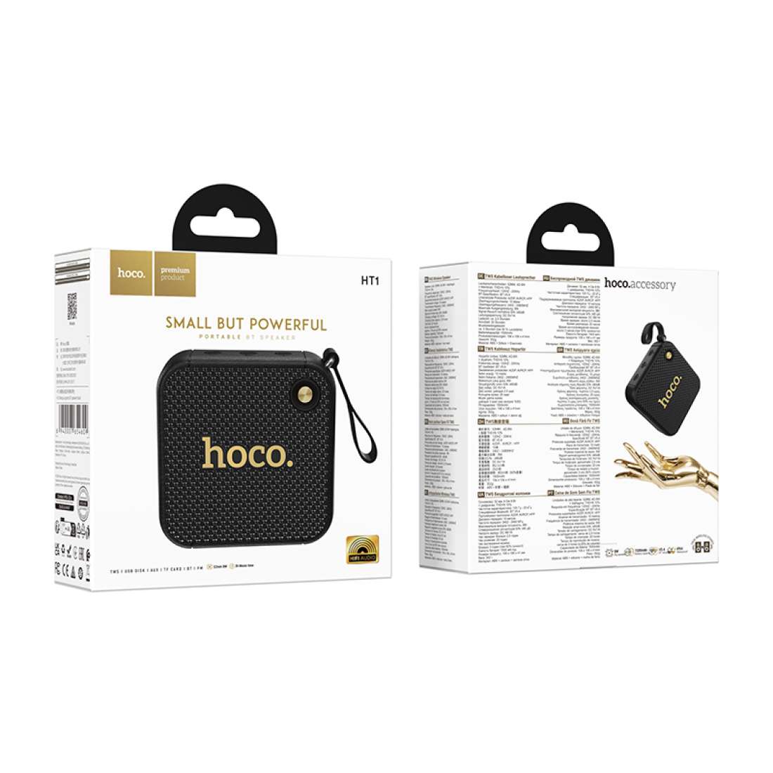 HOCO HT1 portable stereo sound speaker