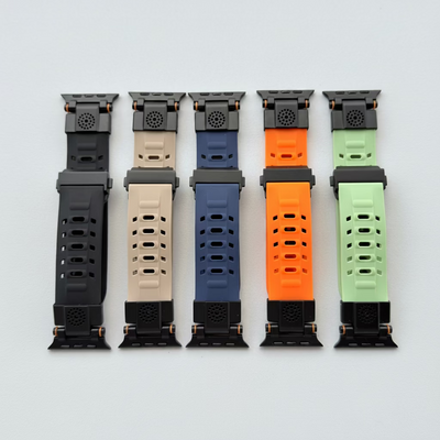 Aromatherapy Apple Watch band with essential oil diffuser