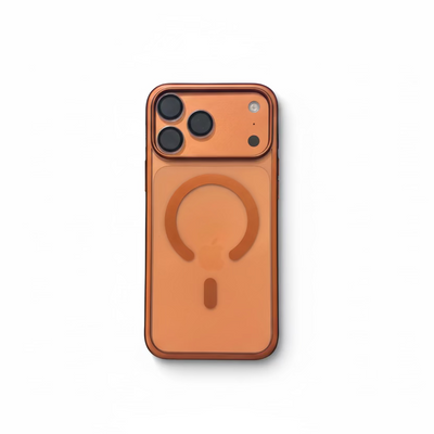 MagSafe Clear Matte Case with Colored Frame for iPhone 17 Pro & Pro Max