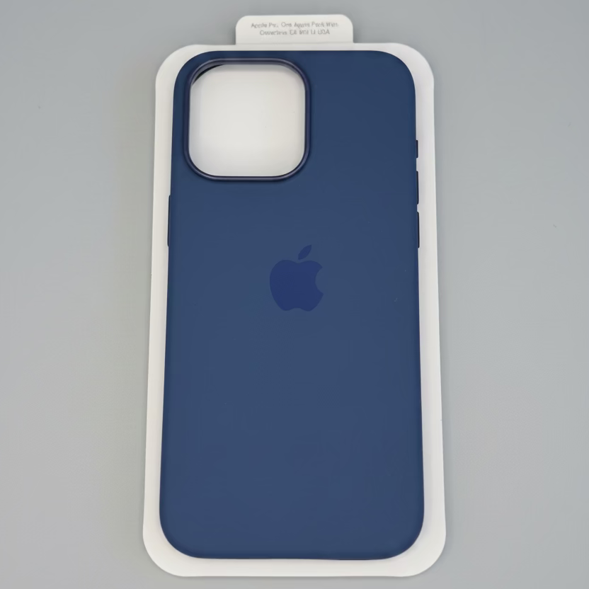 Silicone MagSafe compatible case for iPhone models