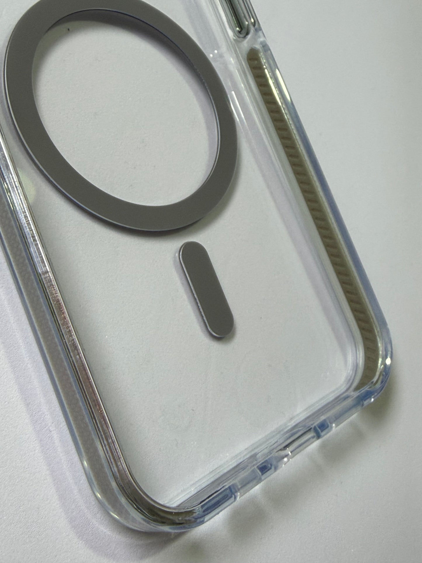 iPhone 16e MagSafe Case with Stand – Clear Shockproof Cover with Camera Frame