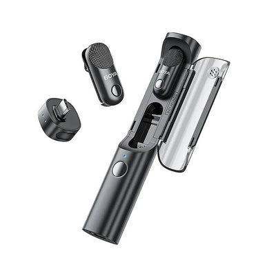 BOYA MAGIC-05 wireless microphone system with 2 transmitters and receiver