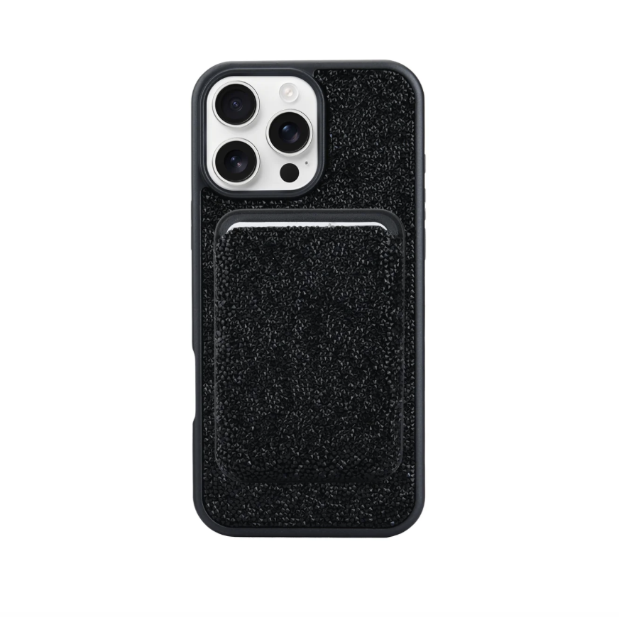Glitter MagSafe Case with Magnetic Wallet