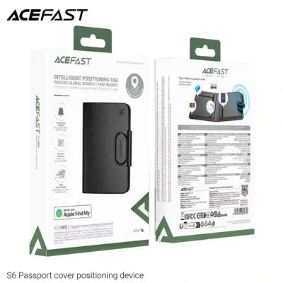 Anti-loss passport case compatible with Apple Find My