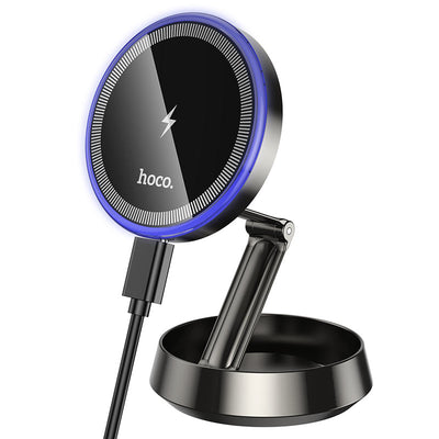 HOCO HW33 magnetic wireless car charger for dashboard