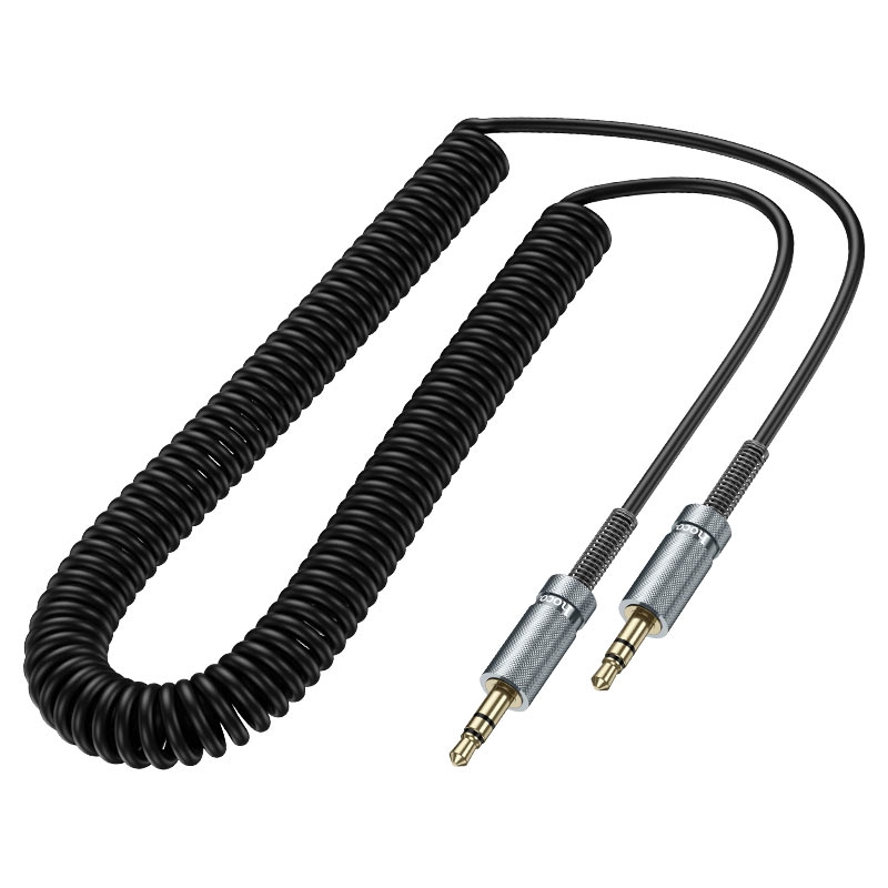 HOCO UPA31 AUX cable for clear sound transmission between devices.