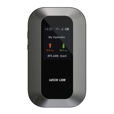 Green Lion Portable MiFi Router - Black