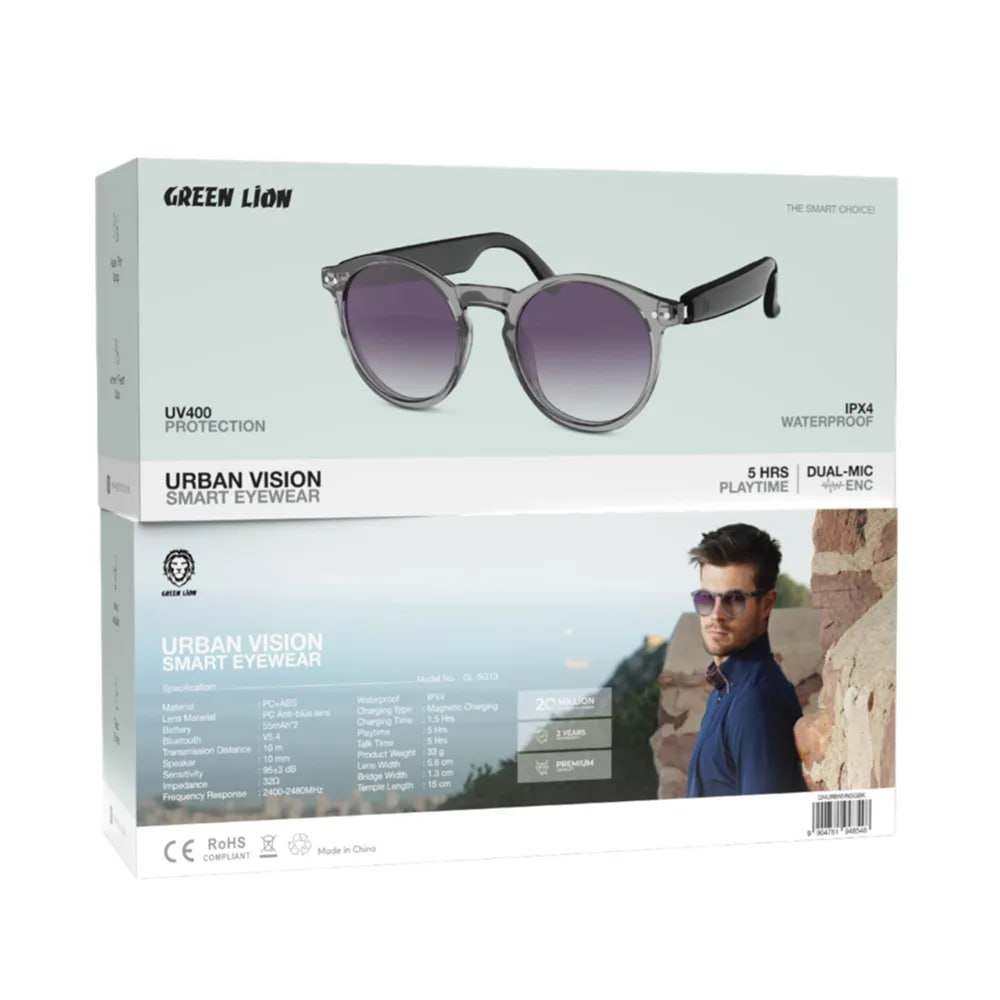 Hands-free calling with Urban Vision smart eyewear