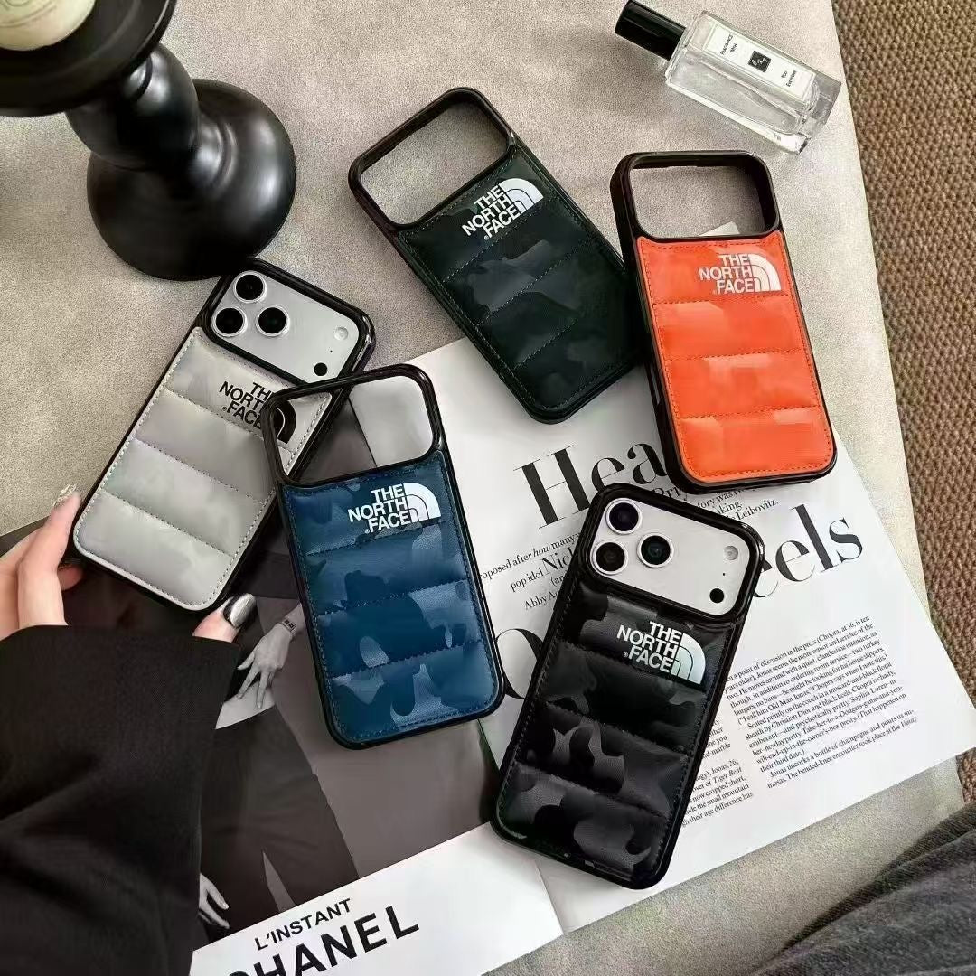 North Face Puffer Phone Case
