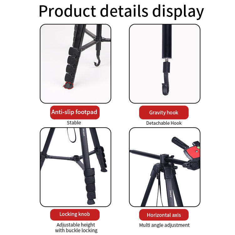 Jmary KP-2209 Horizontal Axis Tripod