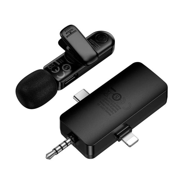 Hoco L20B 3-in-1 Noise Cancelling Microphone