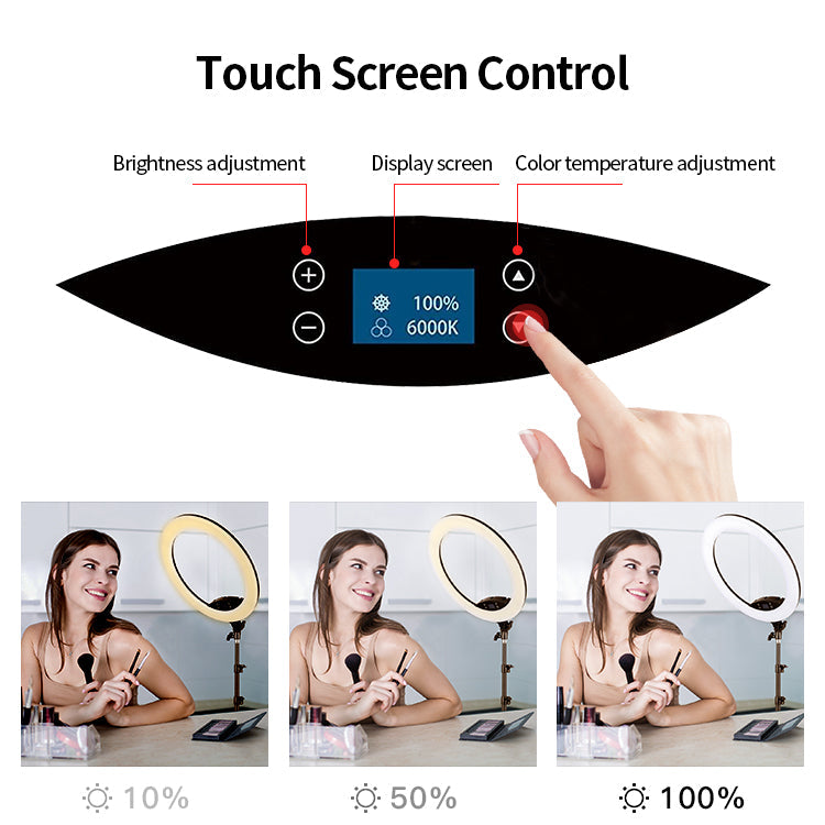 JMARY FM-19RS ring light remote control