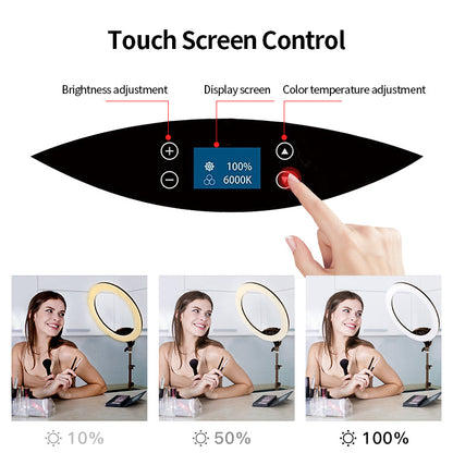 JMARY FM-19RS ring light remote control
