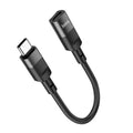 HOCO U107 USB-C Male to Lightning (IP) Female Adapter Cable – 10cm