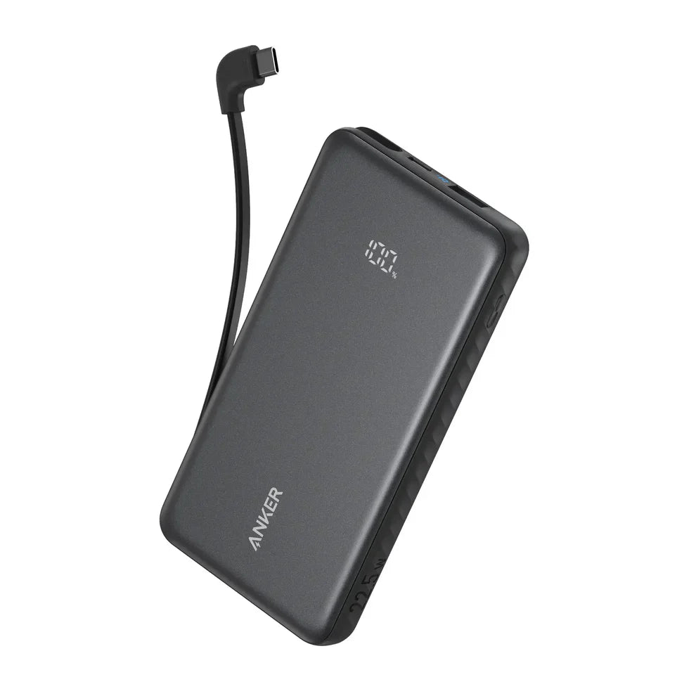 Anker Zolo 10,000mAH & 20,000mAH Power Bank 22.5W with Built-In USB-C Cable