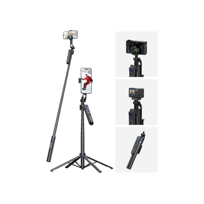 TELESIN AI auto-follow tripod with 360 degree rotation

