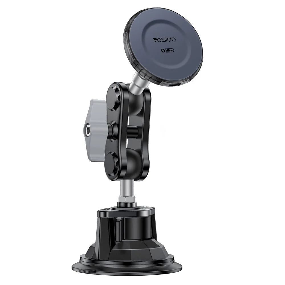 Yesido C322 15W Magnetic Wireless Car Charger Mount - MagSafe