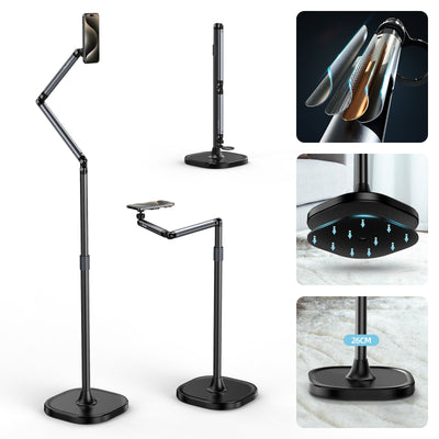 TELESIN magnetic floor stand for mobile video and live shooting