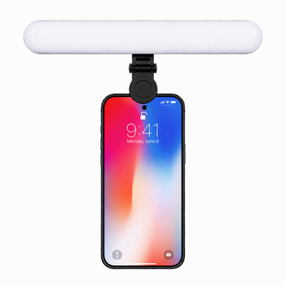 MJ-21 RGB LED Clip Fill Light - 3-in-1 Portable Selfie Light