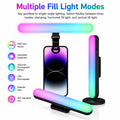 MJ-21 RGB LED Clip Fill Light - 3-in-1 Portable Selfie Light