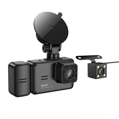 HOCO DI63 WiFi 3-camera car dash cam