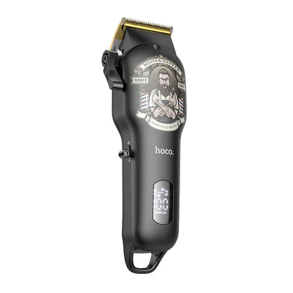 HP20 electric hair clipper black and gold with digital display