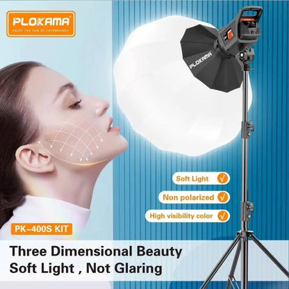 Portable LED light kit for vlogging and photography
