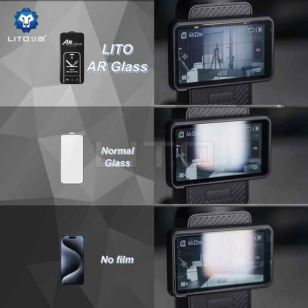Lito D+ Ultra AR Full Glue Tempered Glass Screen Protector – Anti-Reflection & HD Clarity