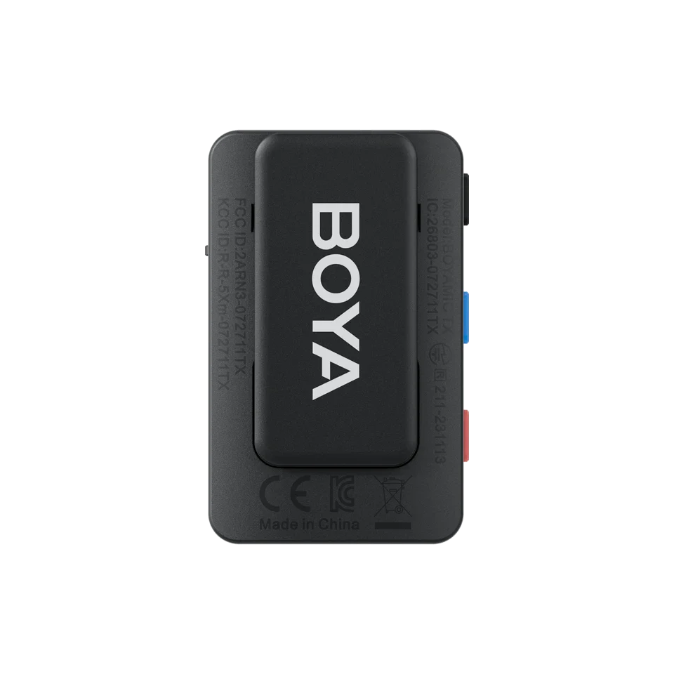 BOYA 3-in-1 Wireless Microphone | Onboard Recording | 300m Range | Noise Cancellation