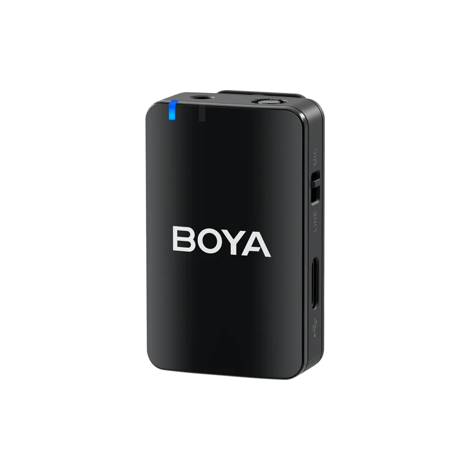 BOYA 3-in-1 Wireless Microphone | Onboard Recording | 300m Range | Noise Cancellation