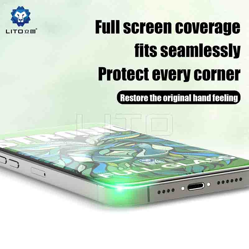D+MAX CLEAR Strong Super Full Tempered Glass Screen Protector