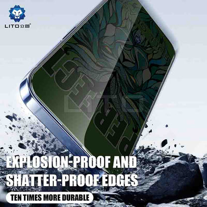 D+ MAX Privacy Strong Super Full Tempered Glass – Dust-Proof Speaker Protection