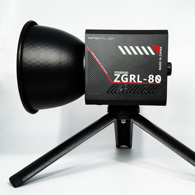 60W COB Video Light – Bi-Color Handheld Fill Light with Battery