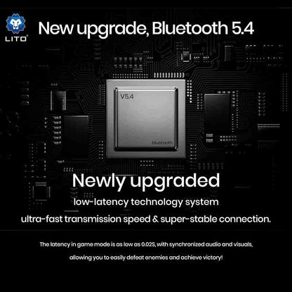 Wireless Bluetooth connection LITO LE05 PRO headset
