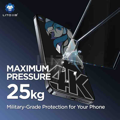 LITO D+ MAX 4K PRIVACY Tempered Glass Screen Protector