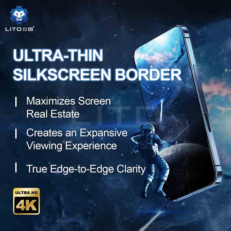 LITO D+ MAX 4K PRIVACY Tempered Glass Screen Protector