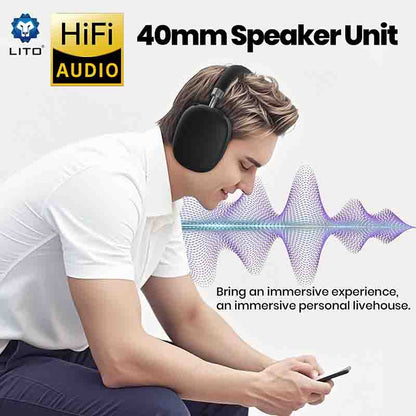 LITO LE05 wireless headphones side profile design
