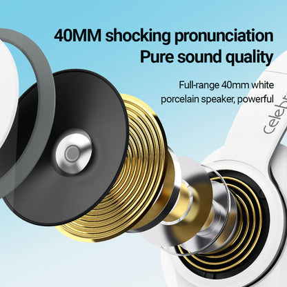Celebrat A26 Bluetooth Headphones – Pure Sound, All-Day Comfort
